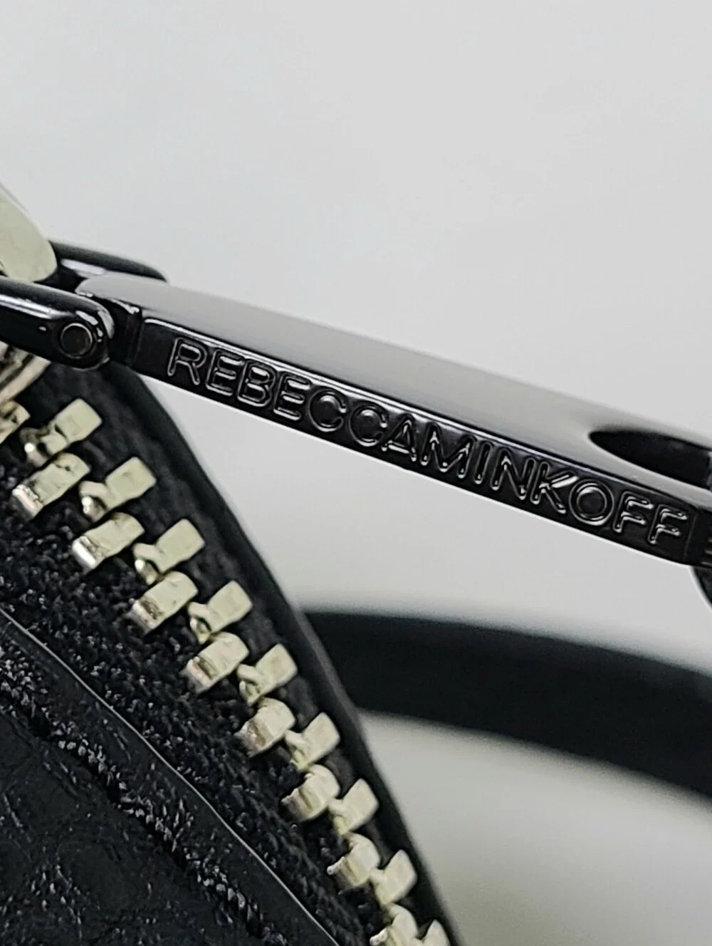 Rebecca Minkoff Studded Black Leather Top Handle Backpack